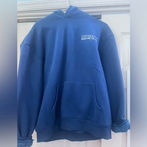 From Me To You royal blue hoodie